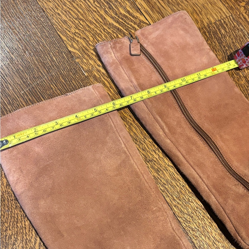 Stuart Weitzman Tan Knee-High Suede Boots - Picture 6 of 7
